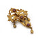Broche Broche Napoléon III - Or, Demi-perles & Grenats Rhodolites 58 Facettes 250398R