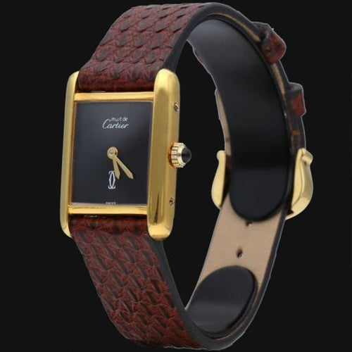 Montre Cartier Montre Tank Vermeil 58 Facettes MT42361