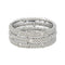 Bague 53 Mauboussin Bague  Bandeau Le premier jour  Or blanc Diamant 58 Facettes 4567833RV