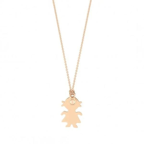 Ginette NY - collier Little Girl or rose 58 Facettes