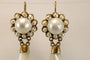 Boucles d'oreilles Boucles d'oreilles en or et perles anciennes 58 Facettes 7594