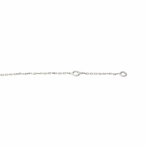 Collier Collier Solitaire Or blanc Diamant 58 Facettes 4387213CN