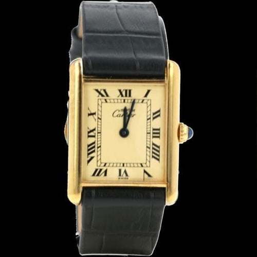 Montre Cartier Montre Tank Vermeil 58 Facettes MT43315