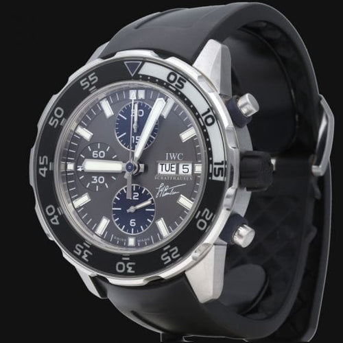 Montre Iwc Montre Aquatimer Chronograph Cousteau 58 Facettes MT43958