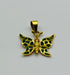 Pendentif Pendentif or jaune émail, forme papillon 58 Facettes 50155