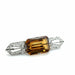 Broche Broche latine quartz fumé et diamants 58 Facettes 1.0000345/1