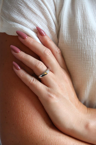 Bague 54 Bague Solitaire Or blanc Diamant 58 Facettes 578737RV