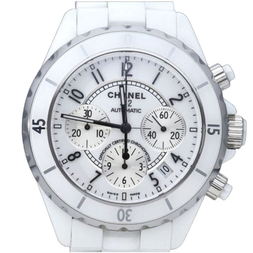 Montre Chanel Montre J-12 Chronographe Automatique Céramique 58 Facettes MT42482