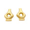 Boucles d'oreilles Boucles d'oreilles Lalaounis « Mesopotamia », or jaune martelé. 58 Facettes 34907