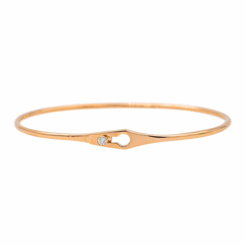 Bracelet Dinh Van Bracelet Serrure Or rose Diamant 58 Facettes 3824009CN