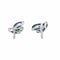Boucles d'oreilles Boucles d'oreilles Or blanc Saphir, Diamant 58 Facettes 4479173CN