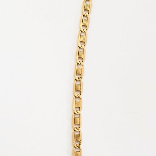 Collier Collier maille marine en or jaune 58 Facettes LP792