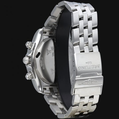 Montre Breitling Montre Chronomat Evolution Blue Impuls 58 Facettes MT43457