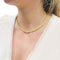 Collier Collier Lalaounis, "Byzantine", or jaune et diamants. 58 Facettes 34674