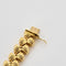 Yellow gold bracelet with knot pattern