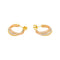 Boucles d'oreilles Boucles d'oreilles Créoles  Or jaune, Or blanc, Or rose 58 Facettes 4815711CN
