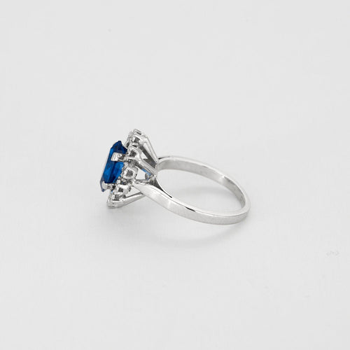 Bague 49 Bague Marguerite en or blanc 58 Facettes LP1168