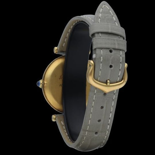 Montre Cartier Montre Must De Cartier Vermeil 58 Facettes MT41416