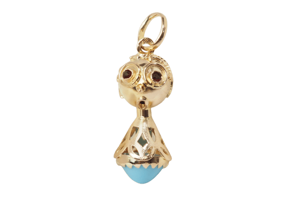Pendentif Pendentif breloque figurine en or jaune 58 Facettes 33336