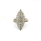 Bague 55 Bague Marquise - Or Bi-colore & Diamants 58 Facettes 250423R