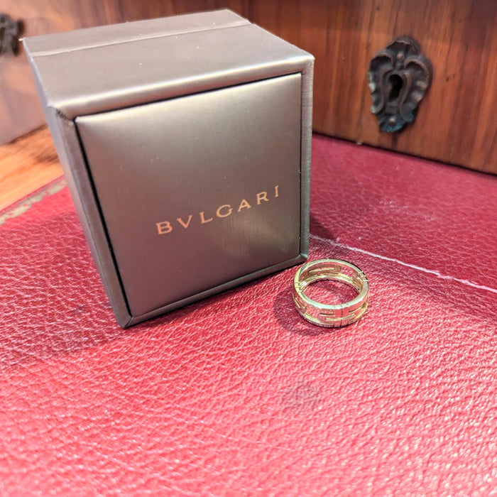 BULGARI – Anello Parentesi oro rosa