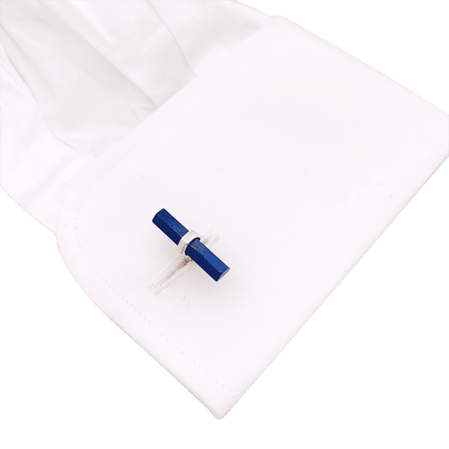 Boutons de manchette Boutons de manchette Cartier, or jaune, lapis lazuli. 58 Facettes 34091