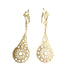 Boucles d'oreilles Boucles d'oreilles Art Nouveau or jaune diamants 58 Facettes Q102B