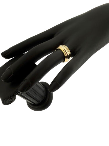 Bague 53 Bague rotative en triple or de Cartier 58 Facettes