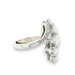 Bague 52 Bague or blanc diamants 58 Facettes