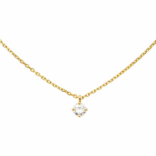 Collier Collier Pendentif Or jaune Diamant 58 Facettes 4917523RV