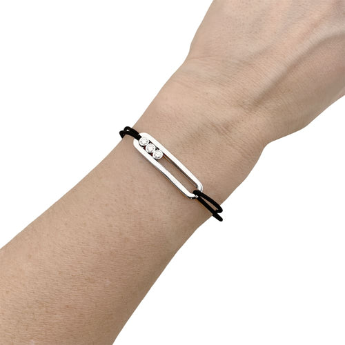 Bracelet Bracelet Messika, "Messika Care(s)", or blanc et diamants. 58 Facettes 35245