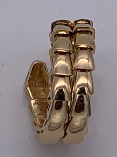 Bague BVLGARI - Bague Serpent Vipère Or 58 Facettes