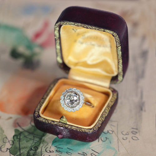 Bague 54 Liens éternels : la bague décorative en diamant des années 1920 58 Facettes 19157-0036