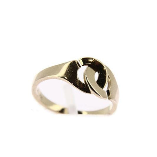 Bague 54 DINH VAN - Bague Menottes R10 en Or jaune 58 Facettes 81442