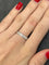 Bague 52 Demi Alliance or et diamants 0,21 ct 58 Facettes 00005001