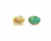 Boucles d'oreilles Boucles d'oreilles en or jaune avec turquoise 58 Facettes 6602