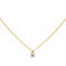 Collier Collier Solitaire Or jaune Diamant 58 Facettes 3884546CN