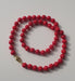 Collier Collier choker corail rouge fermoir or 58 Facettes