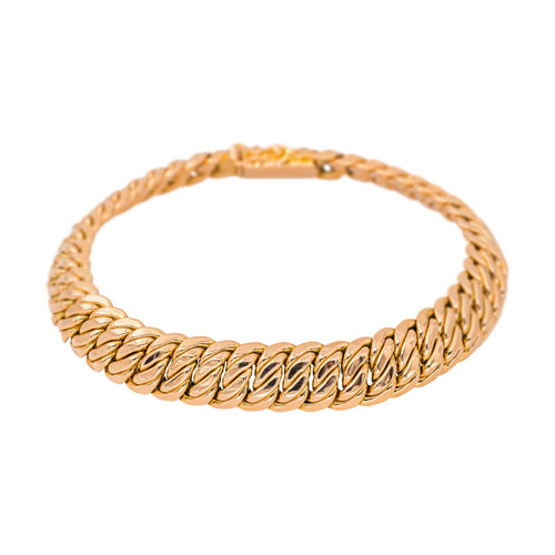 Bracelet Maille américaine Or rose 58 Facettes 4566306CN