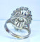 Bague 51 Bague or blanc diamants 58 Facettes AB429