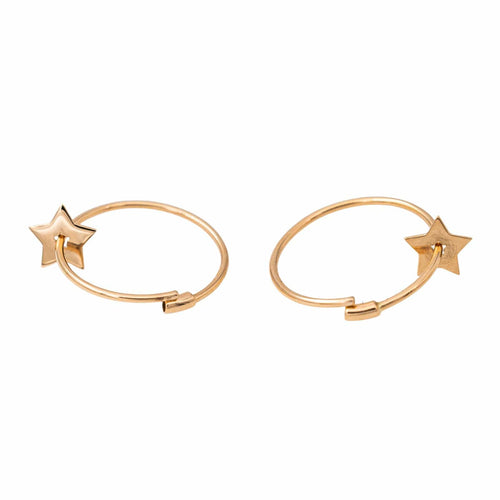 Boucles d'oreilles Boucles d'oreilles Créoles Or rose 58 Facettes 2841367CN