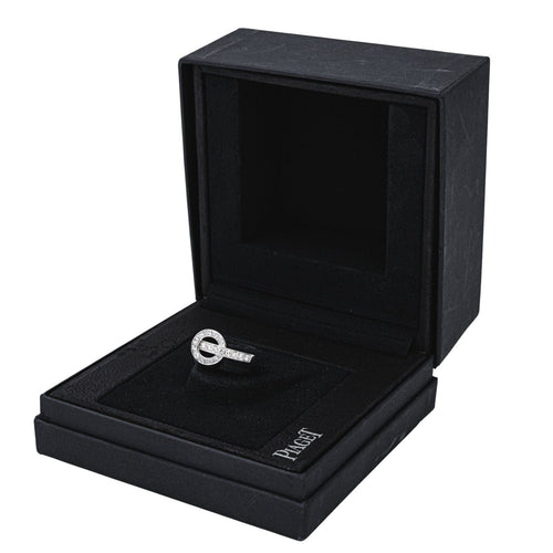 Bague 54 Piaget  Bague Possession Or blanc Diamant 58 Facettes 4508783CN