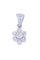 Pendentif Pendentif fleur diamants 58 Facettes 089641