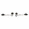 Boucles d'oreilles Susie Otero Boucles d'oreilles Pendantes  Or blanc Diamant, Onyx 58 Facettes 578248CD
