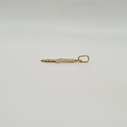 Pendentif Pendentif main de Fatma or jaune 58 Facettes