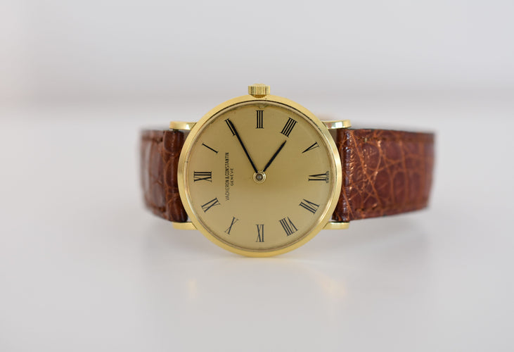 Montre Vacheron Constantin - Montre extra-plate, or jaune, calibre 1003 58 Facettes VC-100