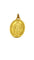 Pendentif Médaille miraculeuse en or jaune 18 carats 58 Facettes
