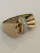 Bague 51 Bague Papillon Or Jaune Diamants Années 1940 58 Facettes LOT 6085