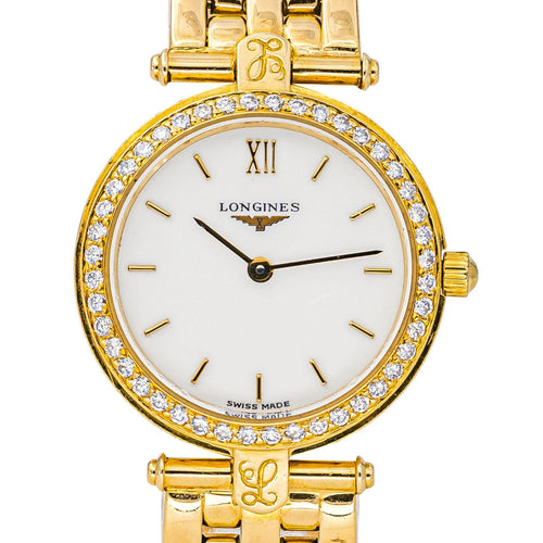 Montre Longines Montre La Grande Classique Or jaune Diamant 58 Facettes 4611481CN