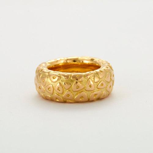 Bague 50 Bague Jonc CHAUMET Vintage en or jaune 18K 58 Facettes